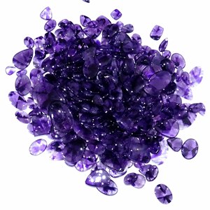 พลอยอะเมทิสต์ธรรมชาติอัญมณีหลวมอัญมณีเจียระไนแบบละเอียดสำหรับทำเครื่องประดับรูปทรงผสม - Product Image 5