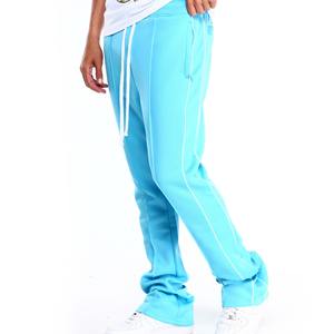 Pantalon de survêtement ample et décontracté pour hommes 100% coton de haute qualité pantalon de jogging en éponge française logo personnalisé léger en détresse - Product Image 2