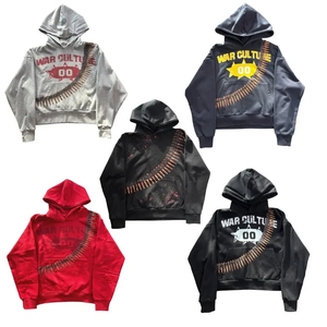 Sweat-shirts tendance pour hommes, style hip-hop américain, décontractés, broderie de lettres, marque tendance, Y2k 2025, streetwear, Harajuku, punk, surdimensionné - Product Image 2