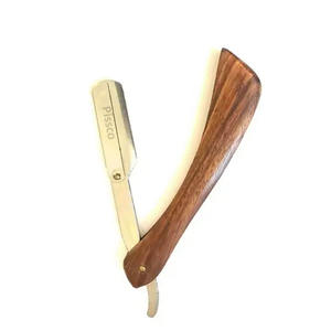 Maquinilla de afeitar de borde recto Pissco para hombre, del fabricante líder, para barbería, con cuchilla intercambiable. - Product Image 5