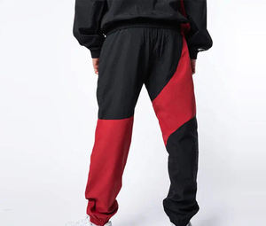 Men's Custom Two-Piece Streetwear Training Tracksuit Set Breathable Nylon Polyester Windbreaker with Zip Windproof - Product Image 6