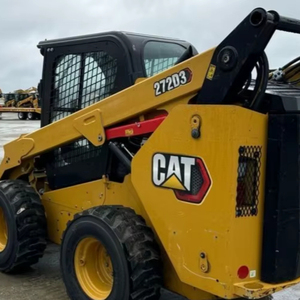 Chargeuse sur pneus compacte Caterpillar 272D3, diesel, hydraulique à haut débit |   Matériel de construction - Product Image 6