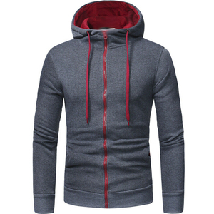 Sweat à capuche d'hiver pour homme avec poches, impression numérique et design perlé - 100% coton polaire, haut de sport, de gym et d'entraînement - Product Image 5