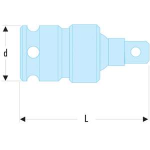 Facom - Joint universel à impact 3/4'' - Accessoires et pièces pour outils pneumatiques - Product Image 2