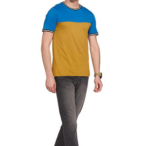 T-shirts à manches courtes légers et à séchage rapide pour hommes, fabriqués au Pakistan, couleur unie, jersey 100% coton, haute qualité, OEM - Product Image 3