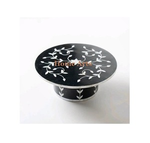 Fabulous Design <b>Marble</b> And Metal <b>Cake</b> <b>Stand</b> Exclusive Quality Round Shape <b>Cake</b> Server For Home Hotel Use - Product Image 3