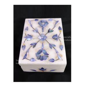 Joyero de mármol de estilo moderno más vendido, diseño rectangular hecho a mano para colecciones finas, precio competitivo directo de India - Product Image 2