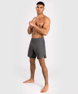 Pantalones Cortos Deportivos Personalizados OEM ODM con Estampado por Transferencia de Calor, Elásticos, Ligeros, Transpirables, de Spandex/Poliéster, con Abertura Alta para BJJ y Lucha - Product Image 2