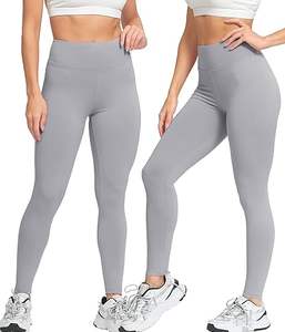 Meilleur prix OEM Service Legging de gymnastique décontracté pour femmes 100% coton taille moyenne vente en ligne - Product Image 5