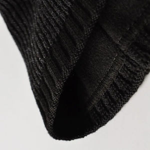 Factory Supplier Jacquard <b>Men</b> Beanies Winter <b>Hat</b> <b>Black</b> Winter Warm Knit Custom Logo Best Material New Design Beanies For <b>Men</b> - Product Image 5