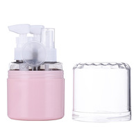 Kit de Recarga de Perfume Portátil de 50 ml con Impresión de Logotipo Personalizado, Juego de 3 Piezas, Botellas de Viaje, Pulverizador Nano, Tapa Protectora