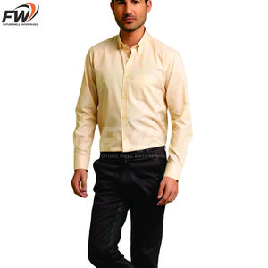 Chemises habillées en flanelle anti-plis pour hommes, dernière conception, 100 % coton, manches longues, vente en gros, offre spéciale OEM - Product Image 1