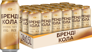 บรั่นดีโคล่า เครื่องดื่มค็อกเทลสำเร็จรูป 0.33 ลิตร แก้ว 8% แอลกอฮอล์ - Product Image 2