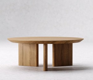 Mesa de Centro Minimalista Japandi Kalatri, Diseño Paramétrico Moderno, Extraíble, Ecológica, Duradera, Ligera, para el Hogar - Product Image 1