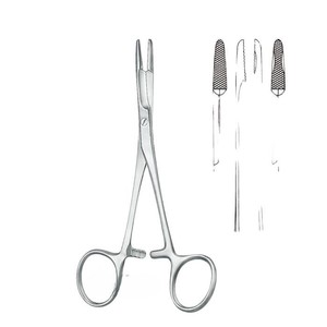 Porte-aiguilles de tous types 14cm-20cm Pinces chirurgicales Mayo Hegar 5.5 "-7.9" Acier inoxydable Manuel de qualité supérieure Med - Product Image 1