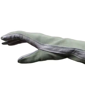 Tamaño personalizado de calidad superior de cuero aramida Nuevo diseño antideslizante Guantes de vuelo personalizados Guantes de piloto personalizados ajustables - Product Image 2