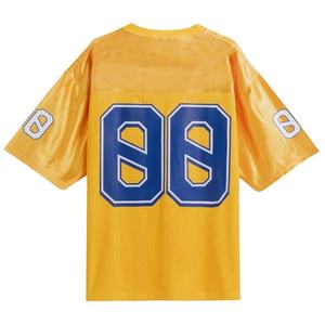 Vente en gros Streetwear personnalisé Maillot de football américain rétro imprimé de haute qualité Sublimation Mesh 100% Polyester respirant - Product Image 2