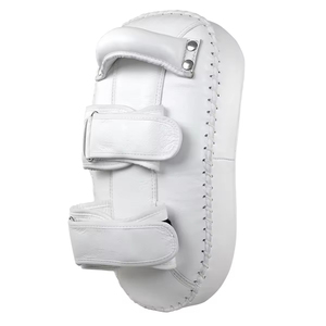 Thai Kick Pads MMA Training Kick Punch Strike Pads Maya Hide Leather Made Heavy Duty Muay Thai Kick Pads - Product Image 5