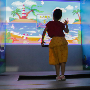 インタラクティブプロジェクショントランポリンゲームマシン（屋内子供向け遊園地、子供向けプレイグラウンドセンター用） - Product Image 4