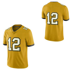 Camiseta de Fútbol Americano Sublimada Personalizada y Elegante para Hombre y Mujer, Ropa de Equipo, Camiseta de Fútbol Americano para Deportes OEM - Product Image 6