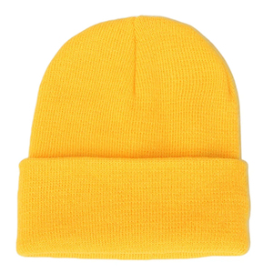 Bonnet d'hiver chaud design OEM Bonnet de ski tricoté en jacquard pour équipe de football Bonnets style poème et pompe - Product Image 1