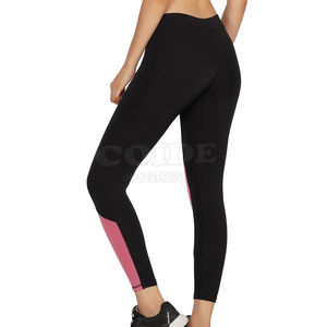Leggings élastiques de vêtements de sport pour la vente en ligne Leggings de vêtements de sport de fitness sans couture pour filles 2025 de haut - Product Image 3