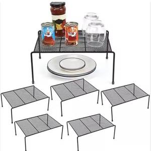Panier de rangement en fil métallique fonctionnel au charme industriel, fil de fer de calibre épais pour une grande résistance avec poignées latérales pour un transport facile - Product Image 2