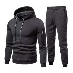 Survêtements pour hommes, haute qualité, bon marché, 100% coton, polaire, vêtements d'hiver, Gym, Fitness, Logo, prix de gros - Product Image 1