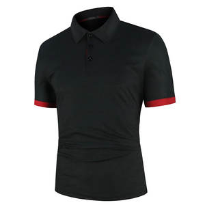 Nouveau design, logo personnalisé, polos à manches courtes pour hommes, polos décontractés, polos en coton - Product Image 2