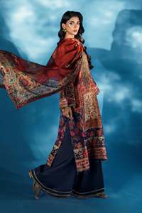 Lehenga Choli de mariage pakistanais en mousseline brodée avec de riches embellissements pour femmes, occasion de fête - Product Image 6