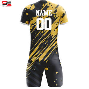 Vêtements de sport sur mesure Ensemble d'uniformes de football Uniforme de football entièrement personnalisé avec impression par sublimation Maillot de sport grande taille - Product Image 2