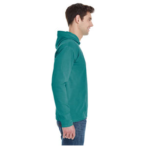 BELLAผ้าใบUnisex Jerseyเสื้อกันหนาวหมวกแขนยาว 50 โพลีเอสเตอร์ 25 ผ้าฝ้าย 25 เรยอนHoodie Tri-ผสมHoodiesโลโก้ที่กําหนดเองเสื้อกันหนาว - Product Image 2