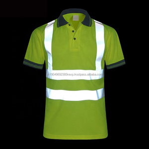 Polo T-shirt personnalisé pour homme, grande taille, respirant, fluorescent, confortable, réfléchissant, décontracté, uniforme de travail pour la construction - Product Image 5
