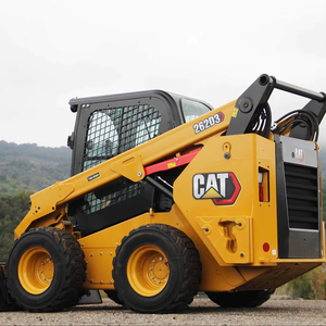 Minicargadora retroexcavadora de alta calidad para CAT 262D3 con cargador frontal de componente de núcleo de motor de calidad a la venta - Product Image 1