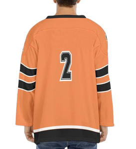 Maillot de hockey sur glace personnalisé, uniforme en polyester par sublimation, respirant, séchage rapide, couture durable, ensembles de tenue unisexe adulte 2025 - Product Image 6