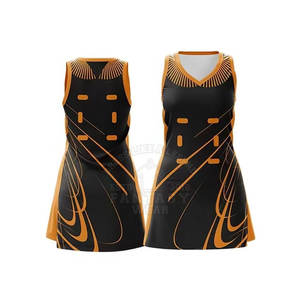 En stock Uniforme de netball de qualité supérieure Design unique Fabriqué dans le meilleur uniforme de netball de qualité supérieure Fabriqué au Pakistan - Product Image 1