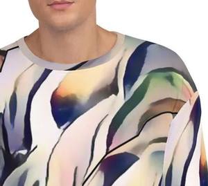 Sudadera de Cuello Redondo Estampada Nueva de Otoño e Invierno, Transpirable, Ecológica, de Poliéster/Algodón, Corte Regular, para Hombre y Pareja - Product Image 6