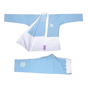 Traje de peso pesado Pearl Weave BJJ Gi Uniforme de competición MMA Grappling Gear OEM ropa de lucha Pakistán - Product Image 3