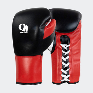 Guantes de boxeo de cuero originales de alta calidad Guantes de competición de boxeo Diseño personalizado y logotipo Guantes de boxeo hechos a mano - Product Image 1