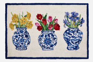 Alfombra hecha a mano con mechones color vibrante flor multicolor hermosas alfombras personalizar tamaño disponible rojo y multicolor - Product Image 2