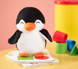 Peluche pingouin en peluche, ours en peluche doux avec du coton et de la mousse pour les anniversaires et les occasions spéciales, filles et garçons - Product Image 3