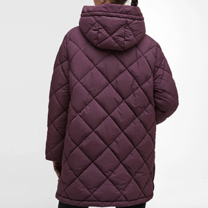 <b>Quilted</b> Jacket Women Casual Hooded Waterproof Windproof Thick Long Sleeve Winter Warmth Breathable Trending <b>Quilted</b> Jackets 2026 - Product Image 3