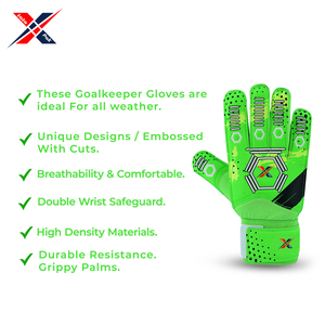 2025ถุงมือผู้รักษาประตูแบบมืออาชีพสำหรับผู้ใหญ่ทุกเพศหนังนิ่มป้องกันการลื่นนิ้วระบายอากาศได้ดีเยี่ยมสำหรับกลางแจ้ง - Product Image 3