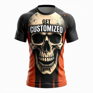 Protège-éruptions sublimés MMA personnalisés, idéaux pour l'entraînement des arts martiaux, des sports de combat et des performances athlétiques. - Product Image 6