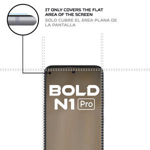 ฟิล์มกันรอยหน้าจอ ANTISHOCK สำหรับโทรศัพท์มือถือลาวา โบลด์ เอ็น 1 โปรฝาครอบป้องกันระดับพรีเมียม - Product Image 4