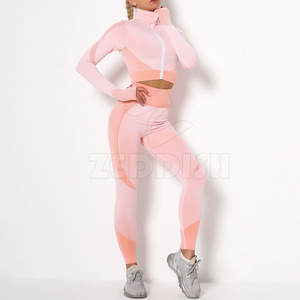 Yoga Set leggings Sports <b>Bra</b> Plus Size Stretchable Fitness Wear Women Yoga Set 2025 High Waist - Product Image 1