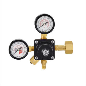 Válvula reguladora de presión de latón 316L de acero inoxidable, regulador de Gas para amoníaco, oxígeno, hidrógeno, nitrógeno, otros gases - Product Image 1