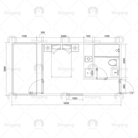 Maison conteneur intelligente et luxueuse, structure en acier étanche, pod de jardin, design capsule triangulaire en bois pour hôtels et bureaux