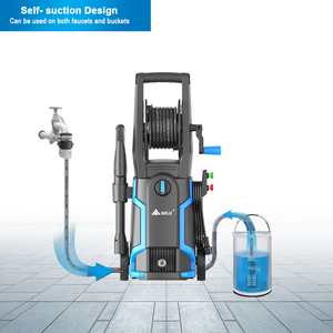 Dron UAV limpiador de alta presión profesional para construir ventanas y paneles solares para lavado y pintura en aerosol - Product Image 2