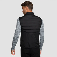 Gilet décontracté de haute qualité pour l'automne et l'hiver, sans manches, taille plus, veste épaisse et chaude, personnalisable, pour homme, coupe-vent